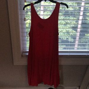 CORAL/RED NORDSTROM RACK DRESS